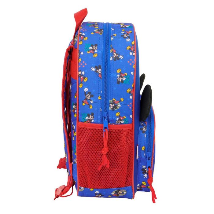 Cartable Mickey Mouse Clubhouse Today Bleu 32 x 38 x 12 cm 2
