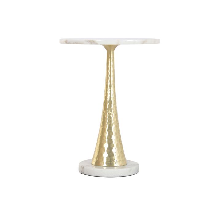 Table d'appoint Home ESPRIT Blanc Doré 41 x 41 x 53 cm 6