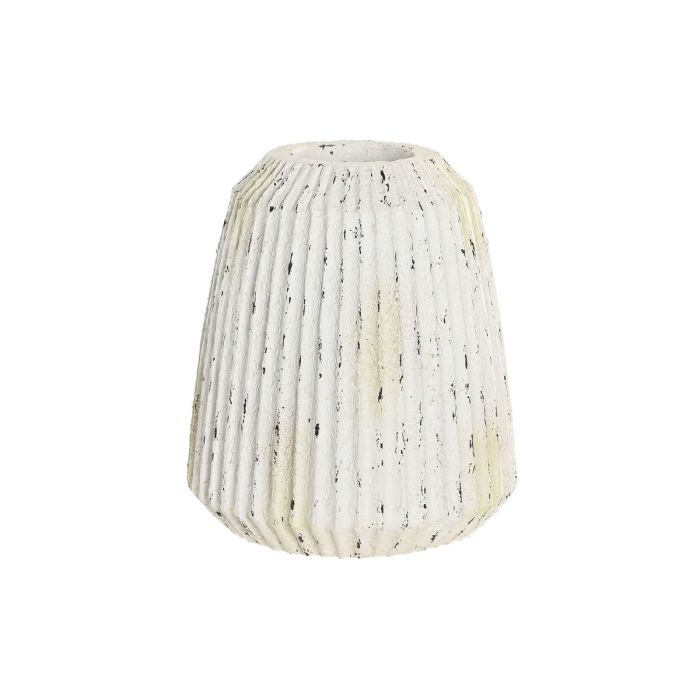 Vase Home ESPRIT Blanc Magnésium 28,5 x 28,5 x 32,5 cm 0 Vase Home ESPRIT Blanc Magnésium 28,5 x 28,5 x 32,5 cm 0