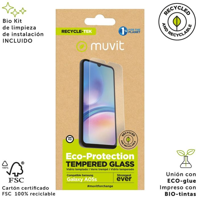 Film Protecteur pour Téléphone Portable Muvit for Change Galaxy A05S 3