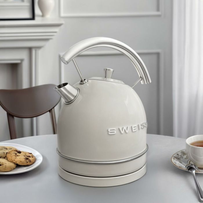 Bouilloire Sweiss KTL8 Beige Acier inoxydable 2200 W 1,8 L 6
