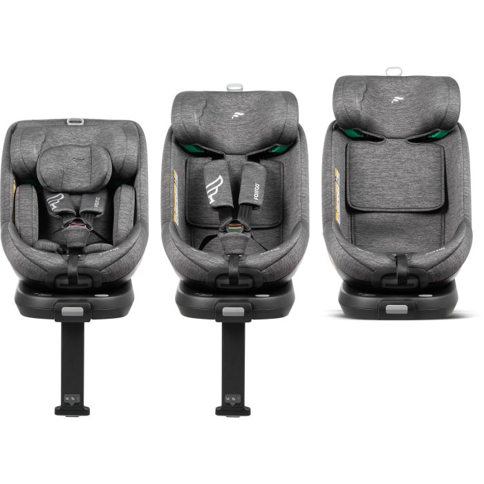 Siege auto - BABYAUTO - Magna Plus - Groupe 0/1/2/3 - I-Size - 40/125 cm - Isofix - Pivotant 360° - Inclinable - Gris 3 Siege auto - BABYAUTO - Magna Plus - Groupe 0/1/2/3 - I-Size - 40/125 cm - Isofix - Pivotant 360° - Inclinable - Gris 3