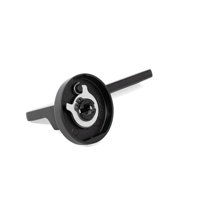 Roseta Zamak Modelo Giada Ø52 Acabado Negro Mate System 2 Roseta Zamak Modelo Giada Ø52 Acabado Negro Mate System 2