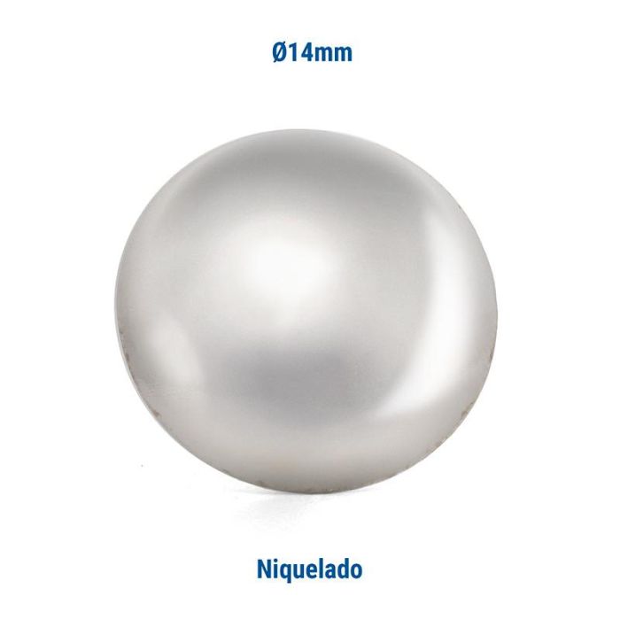 Tachuela Lisa Hierro Ø14 Acabado Bronce Heico (Set de 100) 1