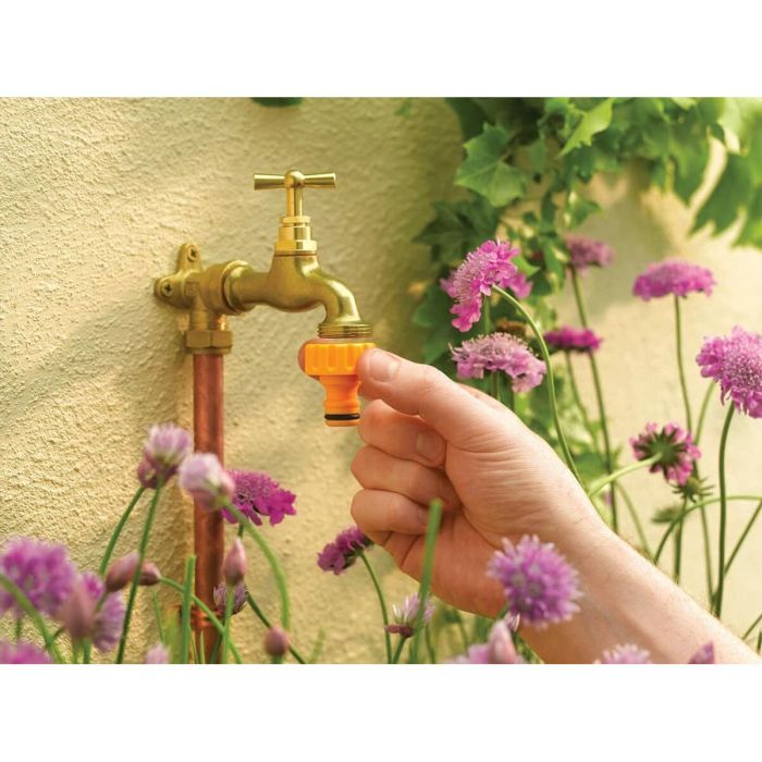 Connecteur de tuyau Hozelock 2184 1/2", 3/4" Extérieur Robinet 1 Connecteur de tuyau Hozelock 2184 1/2", 3/4" Extérieur Robinet 1