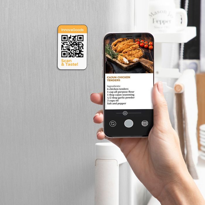 Friteuse à Air InnovaGoods Fryinn Lite 2000 Blanc 1200 W 2 L 7 Friteuse à Air InnovaGoods Fryinn Lite 2000 Blanc 1200 W 2 L 7