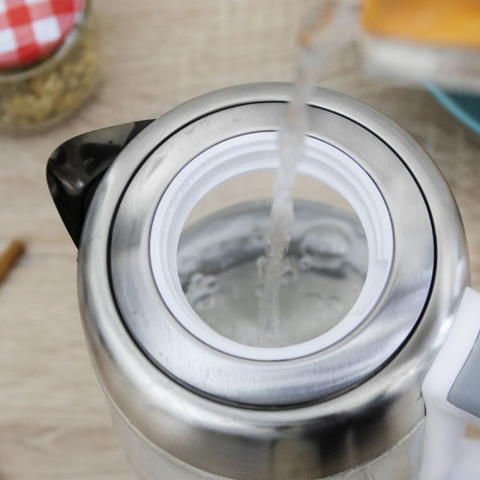 Bouilloire Cecotec ThermoSense 370 Clear 2200W 1,7 L Blanc Acier inoxydable 2200 W 1850-2200 W 1,7 L 1