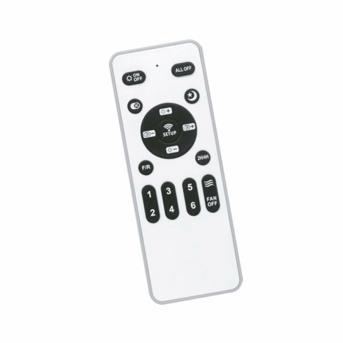 Ventilateur de Plafond avec Lumière CristalRecord Argenté 35 W (3000 K) (4000 K) 1