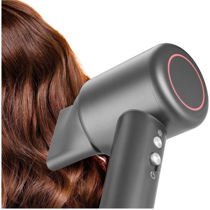 Sencor SHD 8510SL - Sèche-cheveux professionnel 1500 W avec moteur BLDC, 4 températures, 2 vitesses, diffuseur magnétique, gris
