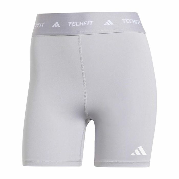 Leggings de Sport pour Femmes Adidas Techfit Short Gris