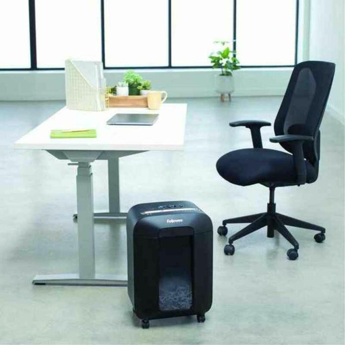 Déchiqueteuse de Papier Coupe Fine Fellowes LX85 19 L 4 x 40 mm 12 Volets Noir 3