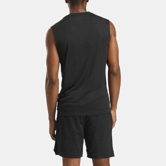Maillot de Corps sans Manches pour Homme Reebok Id Train Energy Slvl Noir 3
