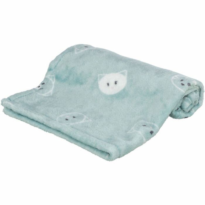 Couverture pour animaux de compagnie Trixie Mimi Vert Polyester 70 × 50 cm 1 Couverture pour animaux de compagnie Trixie Mimi Vert Polyester 70 × 50 cm 1