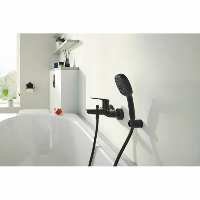 Pomme de douche Grohe Noir Noir mat Silicone 3 Pomme de douche Grohe Noir Noir mat Silicone 3