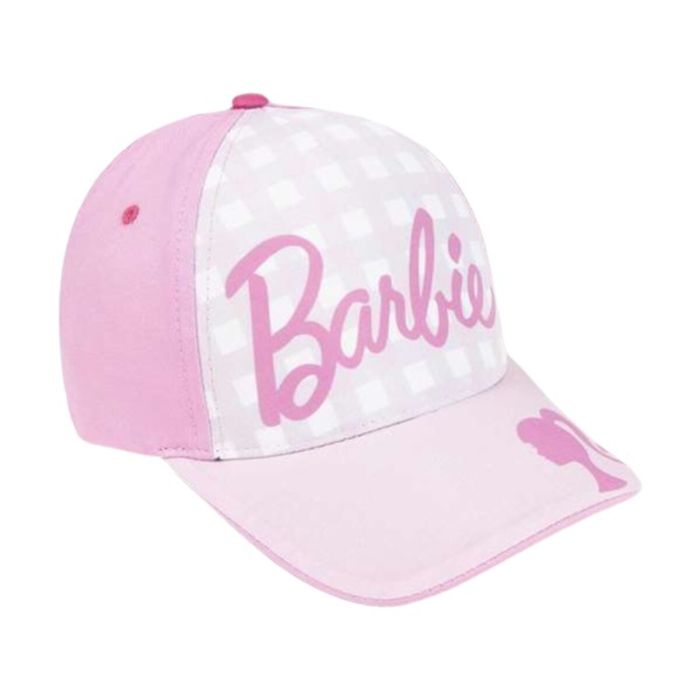 Casquette enfant Barbie Rose clair