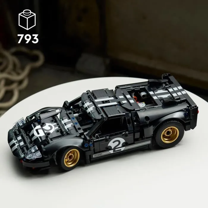LEGO Technic 42223 - Voiture de Course 1966 Ford GT40 MKII - Set de Construction pour Adultes - Maquette Détaillée LEGO Technic 42223 - Voiture de Course 1966 Ford GT40 MKII - Set de Construction pour Adultes - Maquette Détaillée