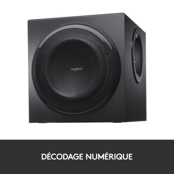 Enceinte PC - Filaire - Logitech - Z906 - Noir 4