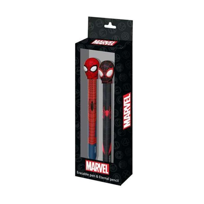Ensemble de Stylos Spider-Man Rouge 1