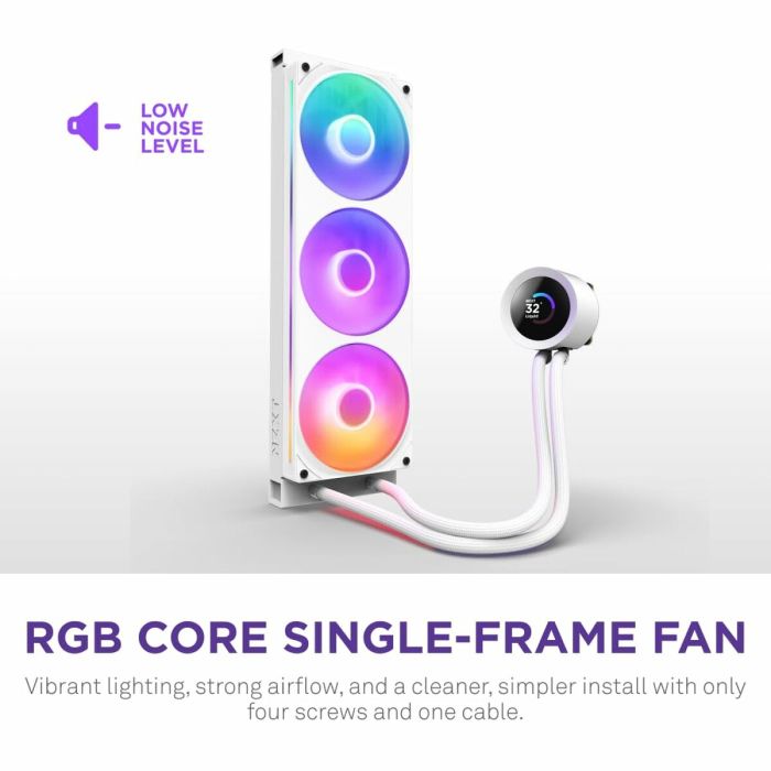 Kit de refroidissement liquide NZXT RL-KR360-W2 Kraken Plus 360 RGB 4