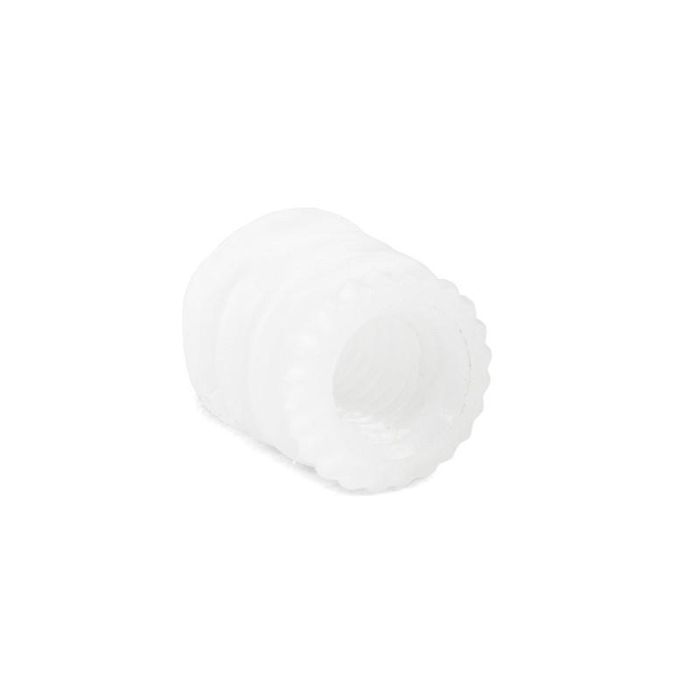 Tuerca Nylon Blanco Coto M6 D11X13 Para Taladro 10Mm. Sin Ranura En La Cabeza. Herrajes Alk 2