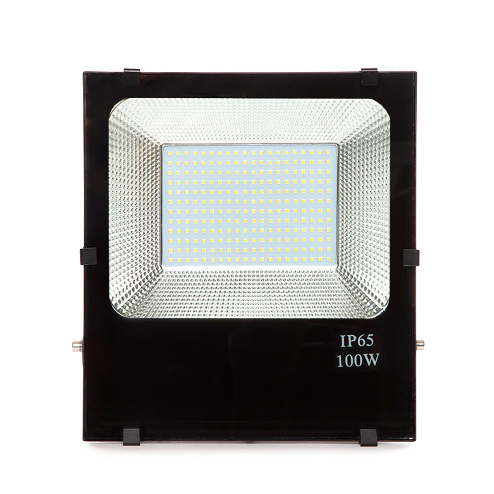 Holofote Projecteur LED 100W 11780Lm 3000K IP65 Noir 50.000H [HO-FH-100W-WW] 1