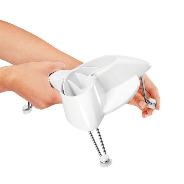 Gratoir Metaltex Pieds Blanc Acier inoxydable (Ø 24 cm) 4