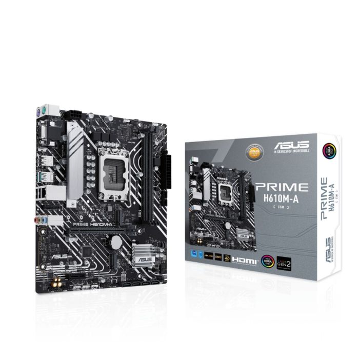 Carte Mère Asus PRIME H610M-A CSM H610 LGA 1700 6 Carte Mère Asus PRIME H610M-A CSM H610 LGA 1700 6