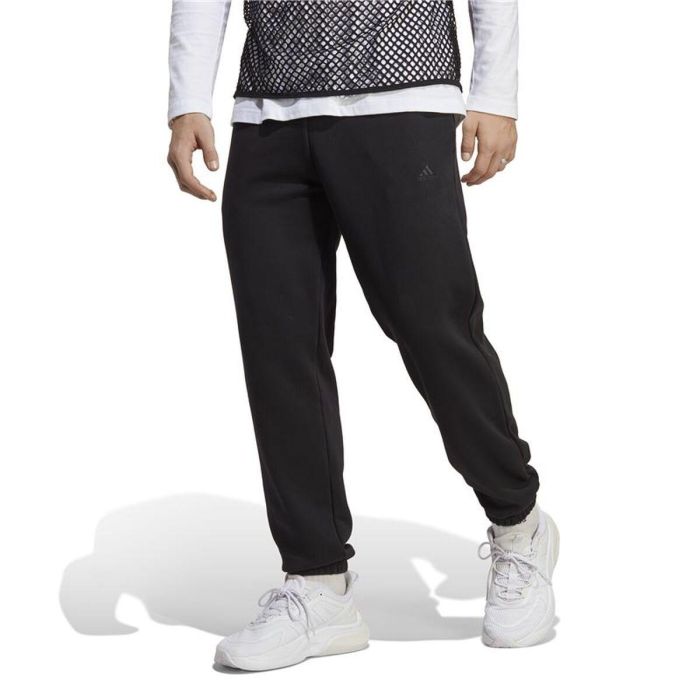 Pantalon de sport long Adidas Noir Homme L 7