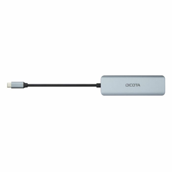 D Dicota USB-C 4-in-1 Highspeed Hub 10 Gbps silver 3