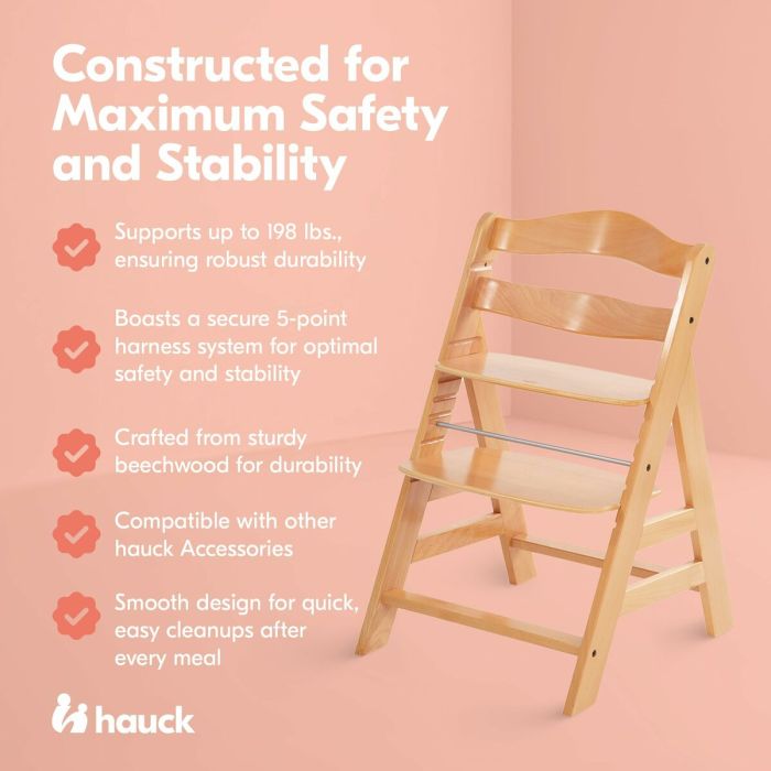 Chaise pour Enfant Hauck Marron 7 Chaise pour Enfant Hauck Marron 7