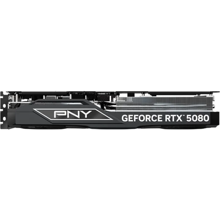PNY Carte graphique GeForce RTX 5080 16 Go GDDR7 avec refroidissement Triple Fan, technologie DLSS 4 et architecture NVIDIA Blackwell
