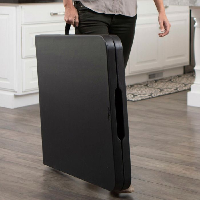 Table Piable Lifetime Noir 183 x 73 x 76 cm 5 Table Piable Lifetime Noir 183 x 73 x 76 cm 5