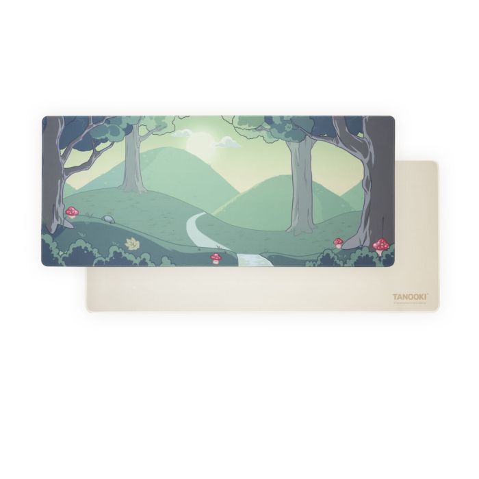 Tapis de Souris FR-TEC TANOOKI YUKI Vert Beige 16