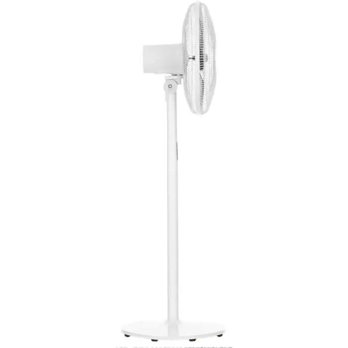 Sencor Ventilateur sur pied SFN 4070WH, 40 cm, 3 en 1, télécommande, 8 vitesses, oscillation 80°, hauteur réglable, 48 W, blanc