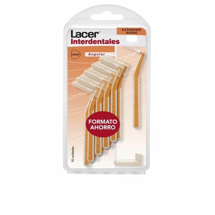 Lacer Brosse Interdentale Angulaire Extrafine Douce - Assortiment 10 Unités