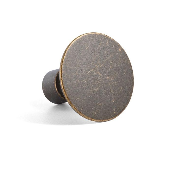 Tirador Zamak Modelo Floid Acabado Laton Antiguo Distancia 0Mm-1 Agujero Viefe 1