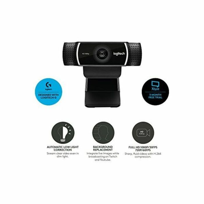 Webcam Logitech 960-001088 Full HD 8