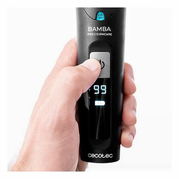 Coupes Sans Fil Cecotec Bamba PrecisionCare Wet&Dry LED Noir 2