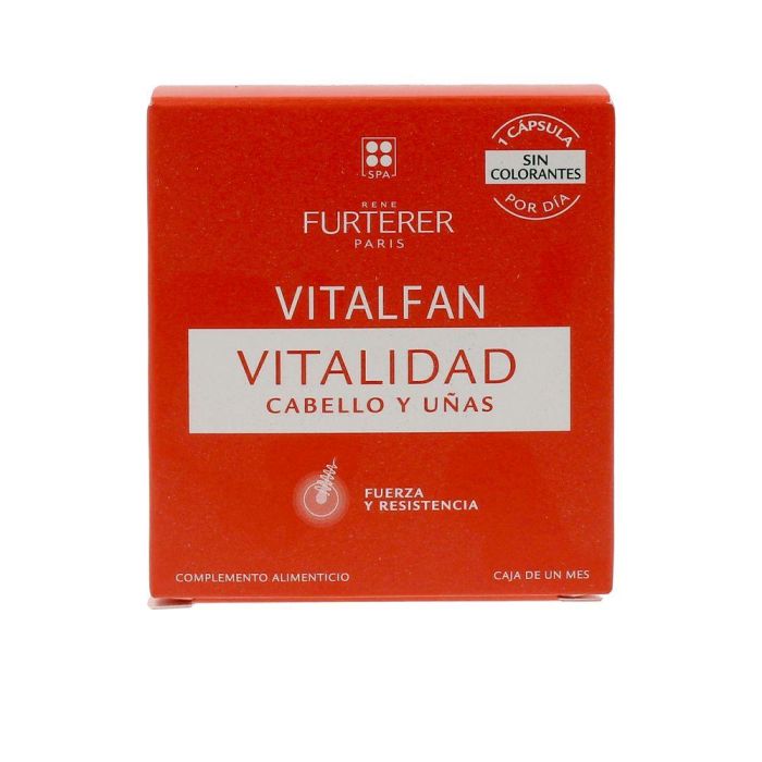 Rene Furterer Gélules Vitalité Cheveux Et Ongles Vitalfan 30 Unidades