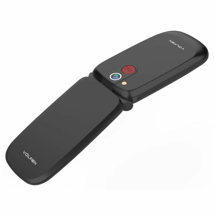 Téléphone portable pour personnes âgées Volfen ASTRO FLIP Noir 48 MB 2,8" 4G 3