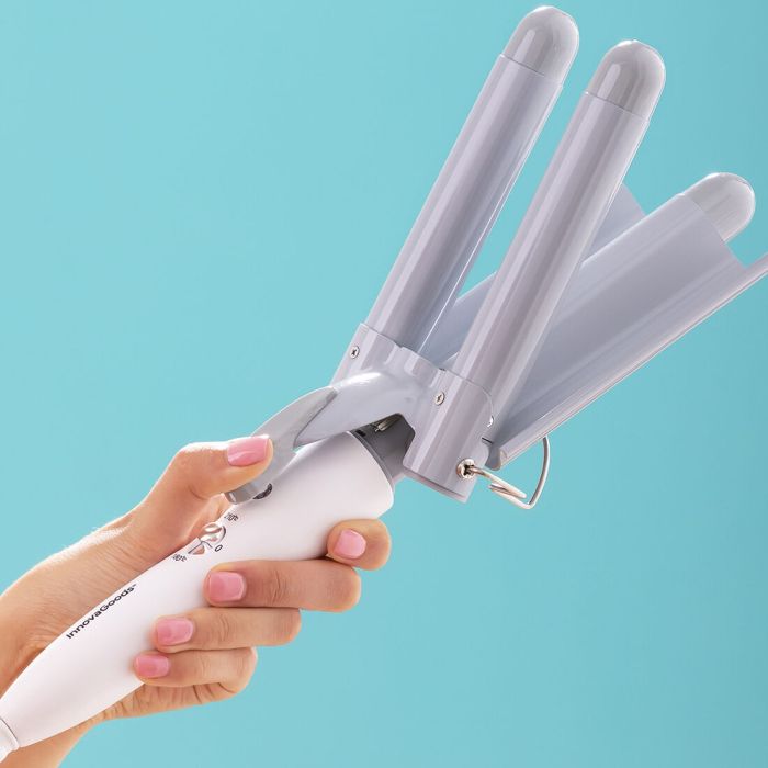 Fer à Boucler en Céramique à Tête Triple Triler InnovaGoods 8