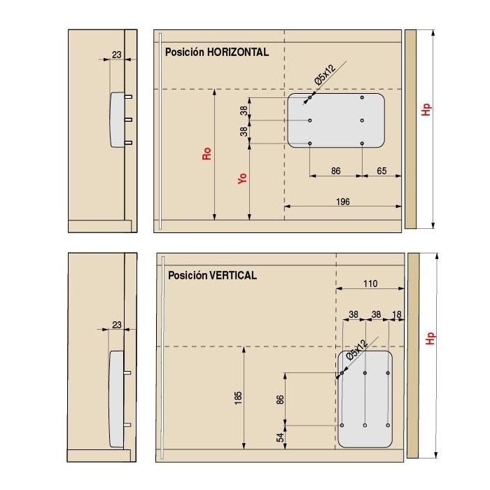 Miniwinch Descendente Amortiguado Fuerza Muelle 14Kg Effegi Brevetti 2