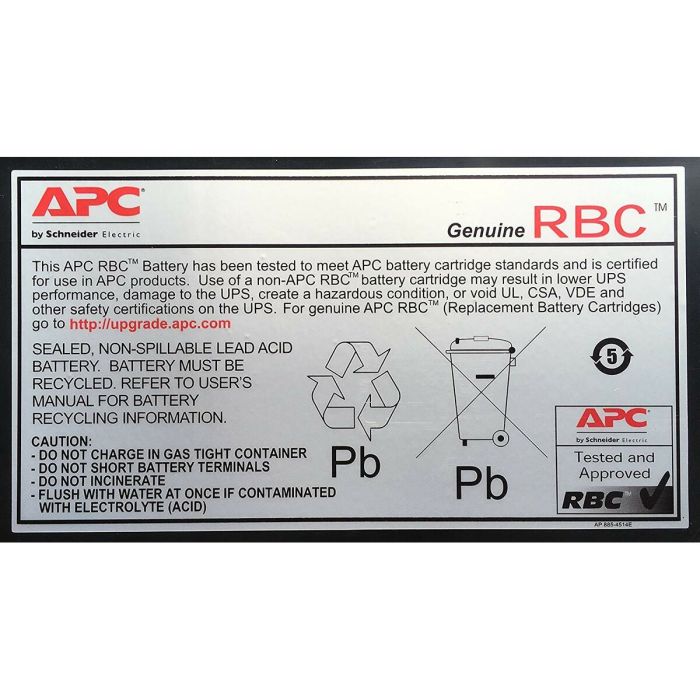 Batterie pour Système d'Alimentation Sans Interruption APC RBC34 240 V 1