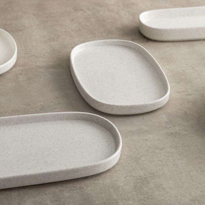 Bandeja Porcelana Alumina Elite Bidasoa 30,7x11,6x2 cm (12 Unidades) 3 Bandeja Porcelana Alumina Elite Bidasoa 30,7x11,6x2 cm (12 Unidades) 3