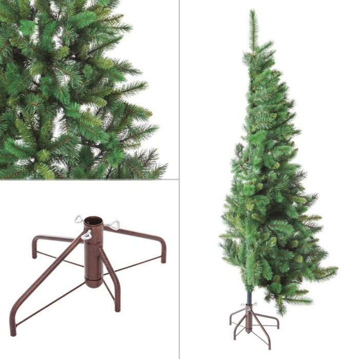 Sapin de Noël Vert PVC Métal Polyéthylène 180 cm 1