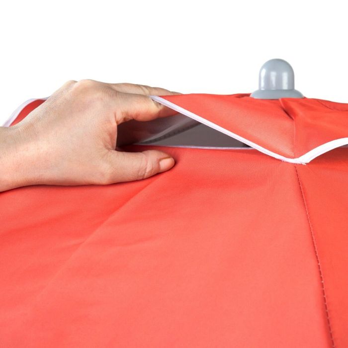 Parapluie Aktive Corail Ø 200 cm 200 x 200 x 200 cm 200 x 198 x 200 cm UV50 (6 Unités) 2