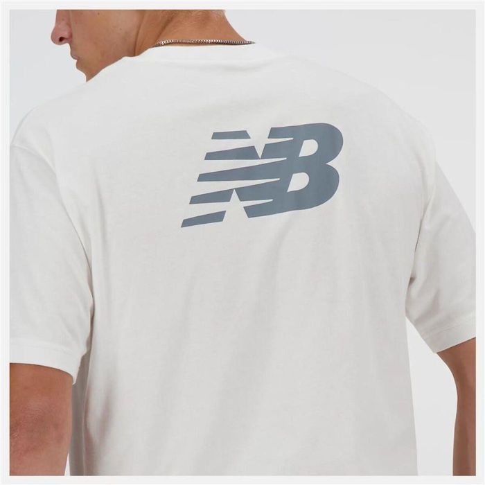 T-shirt à manches courtes homme New Balance Sport Essentials Blanc 13-14 Ans 1