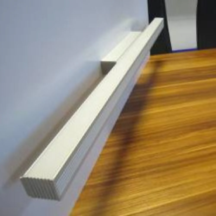 Profilé pour LED SU-M001B - 1M, pour bandes LED flexibles et rigides 1