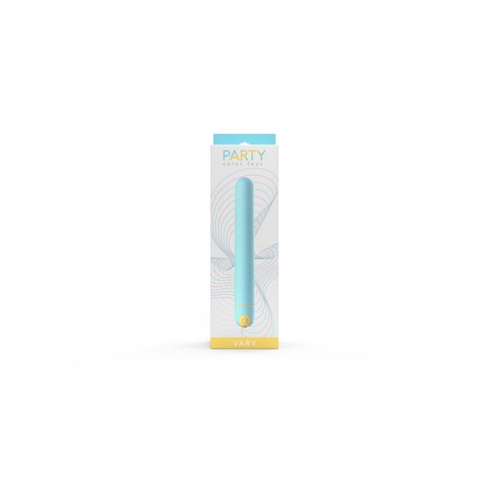 Vibromasseur Party Color Toys Bleu 2