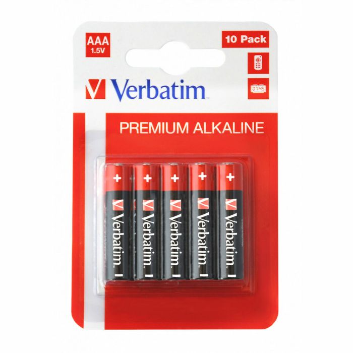 Batteries Verbatim 1,5 V AAA 0 Batteries Verbatim 1,5 V AAA 0
